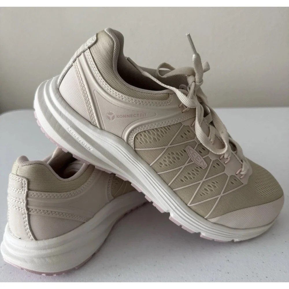 KEEN Utility Vista Energy Composite Toe Work Shoes Beige Women's Size 10M